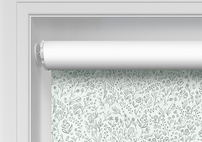 Ditsy Meadow, Pine - Twist&Fit Roller Blind - Image 10